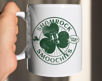 Shamrock Smoochies St. Patrick's Day Mug | Ceramic Mug 11oz 15oz