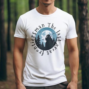 The last great frontiersman bigfoot shirt, Bigfoot T-shirt, Bigfoot Tee, Sasquatch shirt, Sasquatch funny shirt, Fun Bigfoot Sasquatch, Yeti