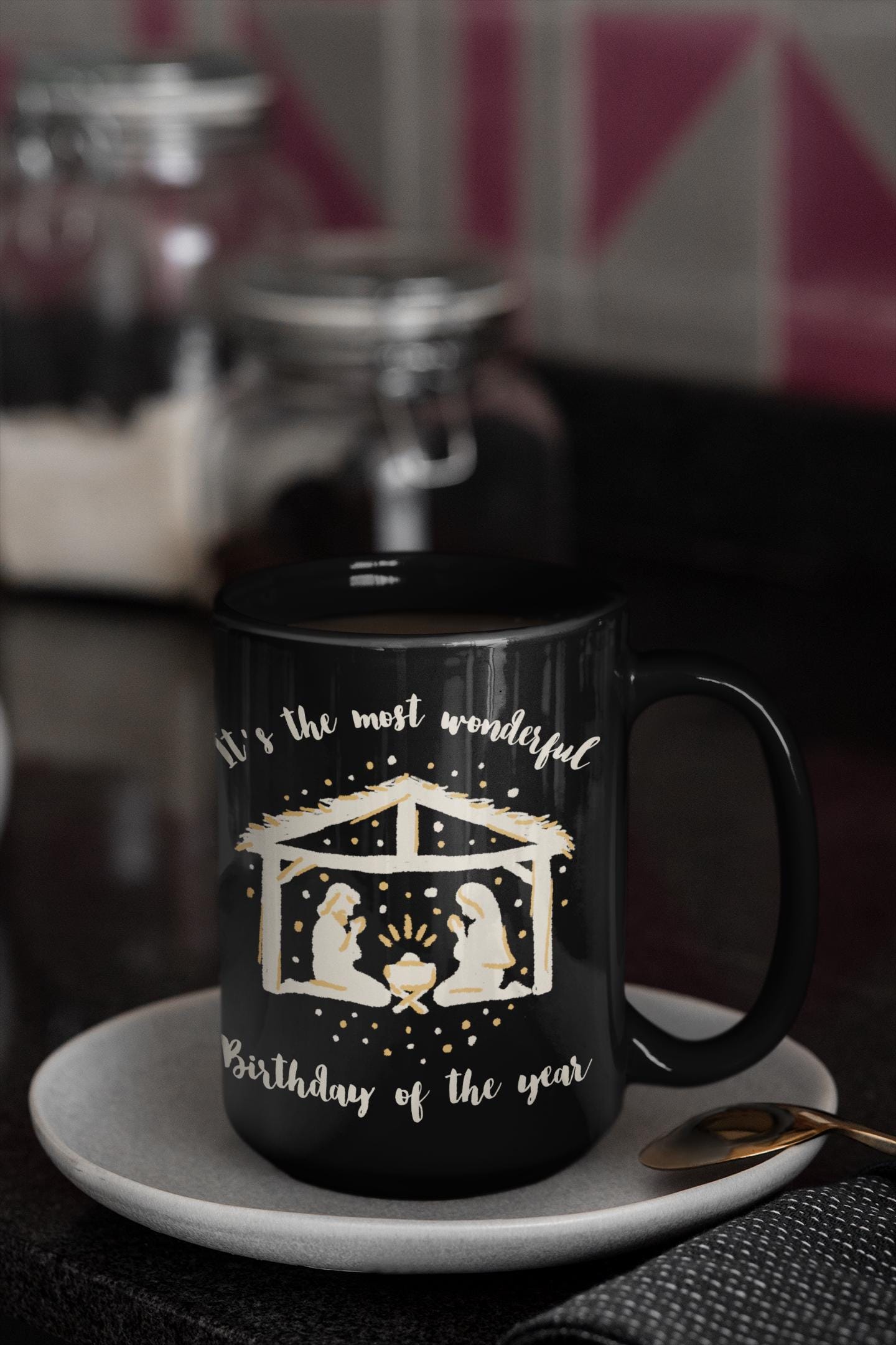 Mug Jésus - Tasse Café Drôle - Cadeau Anniversaire Ou Noël Religieux - NEUF