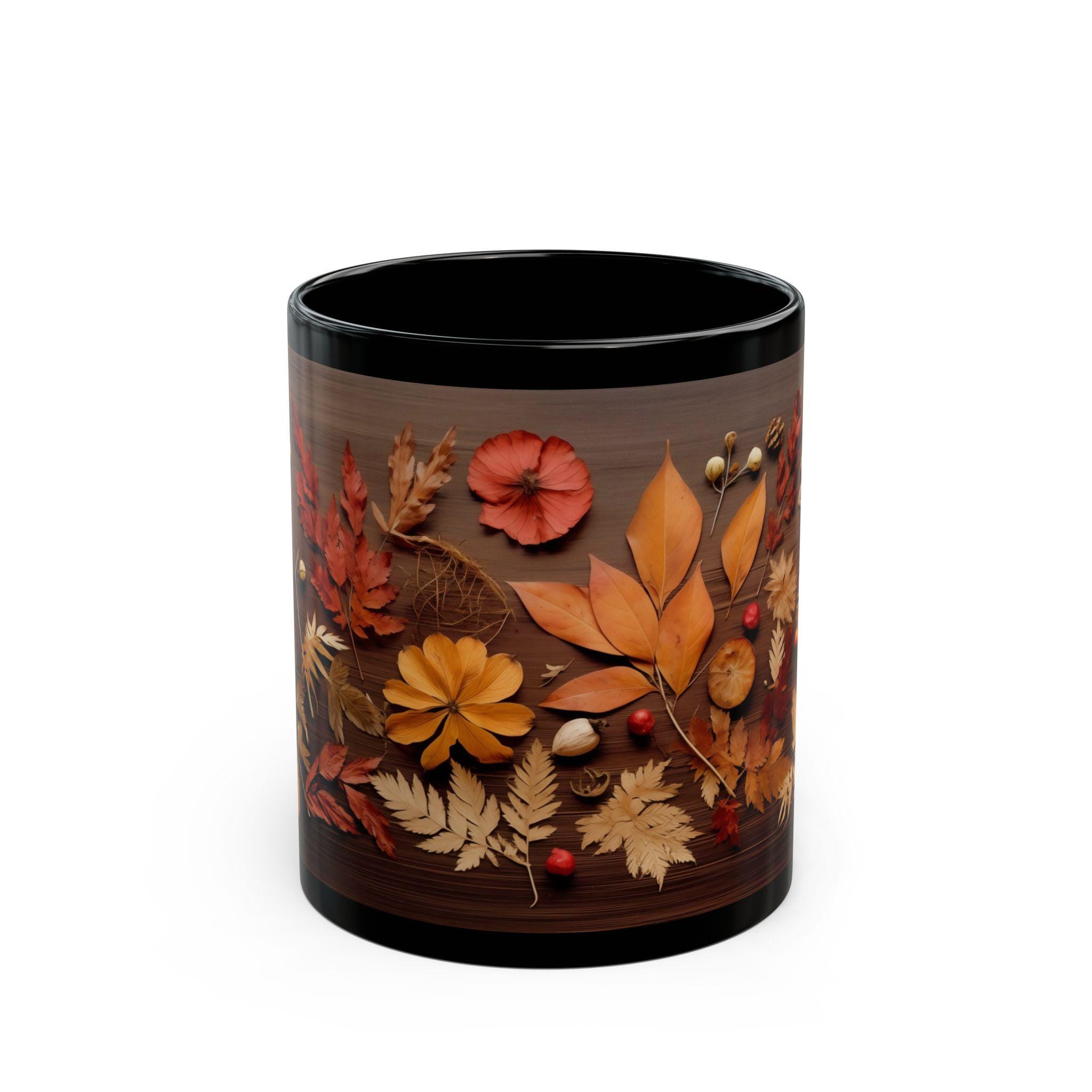 Mug Fall Color Cozy Country Fall Autumn Mug, Cozy Fall Coffee Mug, Maple Leaf Mug ...
