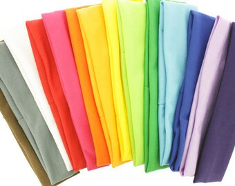 BULK Sale - Wholesale Lot - 30 pieces Nylon Headbands U PICK - Infant Toddler Size - DIY Hair Bows