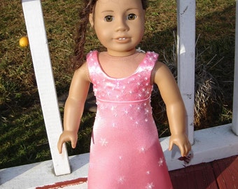 Pretty in Pink Gown for the American Girl