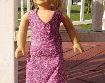 Halter Dress for the American Girl or Similar Sized Dolls