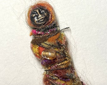 Mini Art Doll - Hope Doll - Stress Doll - Spirit Doll - Goddess Doll - Unique - Gift - Special - Hand Crafted - Meaningful