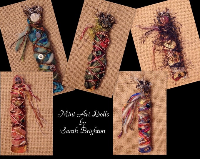 Miniature Art Doll Making Kit Create Your Own Art Dolls Goddess Muse