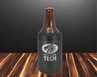 Soporte para bebidas/bebidas grabable con aislamiento al vacío de acero inoxidable