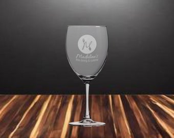 10,5 y 19 onzas. Copas de vino grabables personalizadas