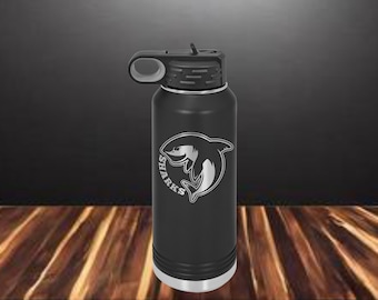 32 onzas Botella de agua grabable con aislamiento personalizable