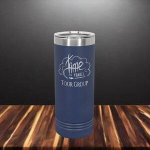 22 oz. Customizable Insulated Engravable Skinny Tumbler with Slider Lid