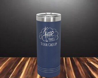 22 onzas Vaso delgado grabable con aislamiento personalizable y tapa deslizante