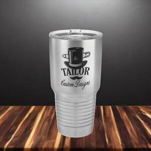 30 oz. Custom Engravable Insulated Tumbler with Slider Lid