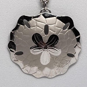 Nautical Sand Dollar Necklace, 12k Gold Filled Pendant, Angela Necklace, Beach Wedding Jewelry, Layered Necklace