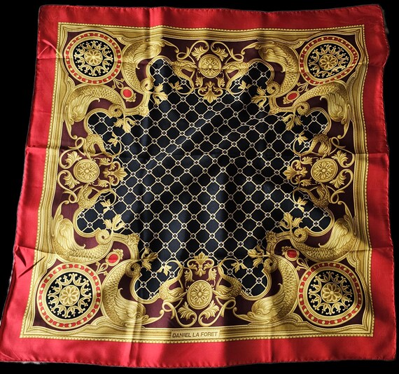 DANIEL LA FORET silk square - image 1