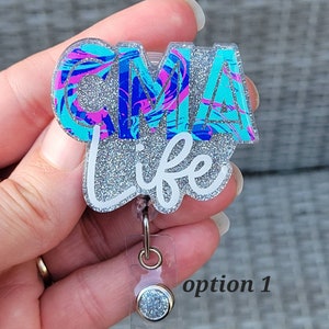 CMA badge reel / certified medical assistant badge reel / Nurse badge reel / Nurse gift /