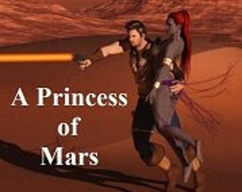 Een prinses van Mars-Edgar Rice Burroughs Sci-Fi Fantasy Science Fiction PDF eBook Digitale download Sci-Fi Fantasy