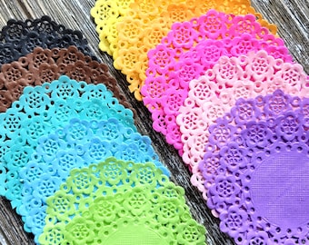 20pcs . Miniature Paper Doilies . 3 inch Small Paper Doilies . Junk Journal Supplies . Art Journal Ephemera . Scrapbook Journaling Ephemera