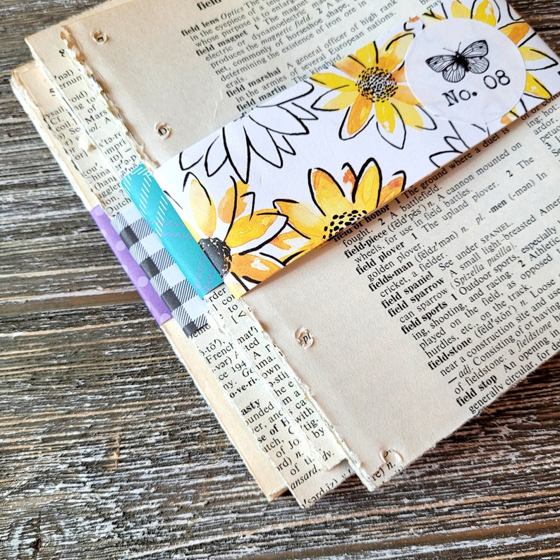 20pcs . Dictionary Paper . Scrap Paper Pack . Junk Journal Supplies . Art Journal Ephemera . Collage Supplies . Vintage Ephemera Book Pages image 4