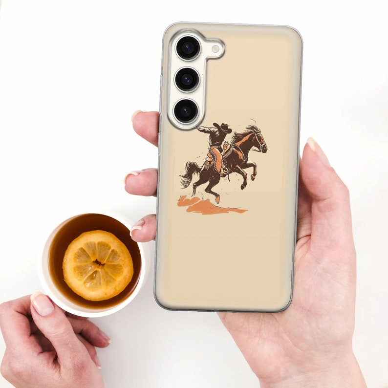 Sheriff Phone Case Cowboy Rodeo Cover for Samsung Galaxy S24Ultra, S23FE ,S22, A15, A54, A53, iPhone 15Pro, 14, 13, 12, 11, Pixel 8,7 Pro, 6 image 8