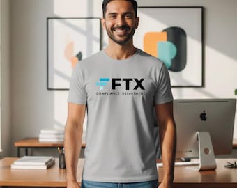 FTX Compliance Department T-Shirt, Crypto Scandal Satire Tee