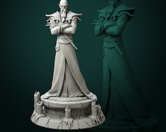 Impresionante modelo de Zon'dar Vali para fanáticos de World of Warcraft