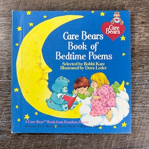 Vintage Care Bears Book of Bedtime Prayers 1983 Weekly Reader childrens storybook