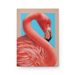 Flamingo Hardcover Journal Matte imagem 2