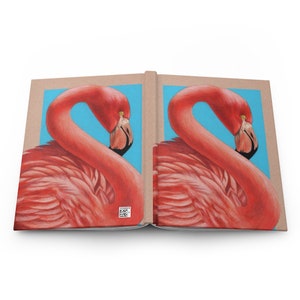 Flamingo Hardcover Journal Matte image 6