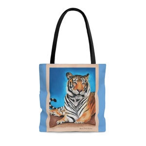 Tiger 2 AOP Tote Bag