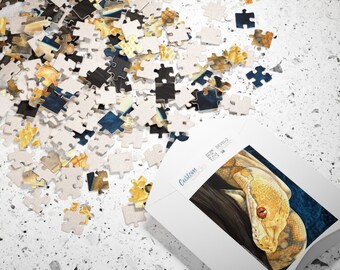 Albino Reticulated Python Puzzle (110 pieces)