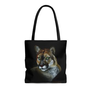 Florida Panther AOP Tote Bag