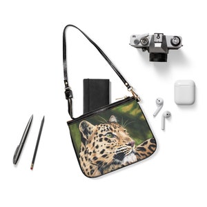 Amur Leopard Small Shoulder Bag
