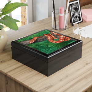 Red Cornsnake Jewelry Box