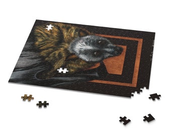 Grey Faced Fruit Bat Puzzle 250 piece