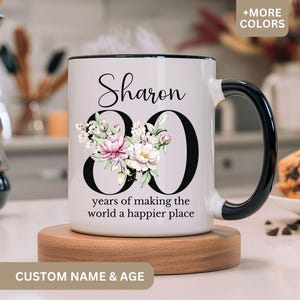 Personalized 80th Birthday Gift, 80th Birthday Mug, 80 Year Old Birthday Gifts, 1945 Mug, 80th Bday Gifts, 80th Birthday Gag, 1945 Birthday