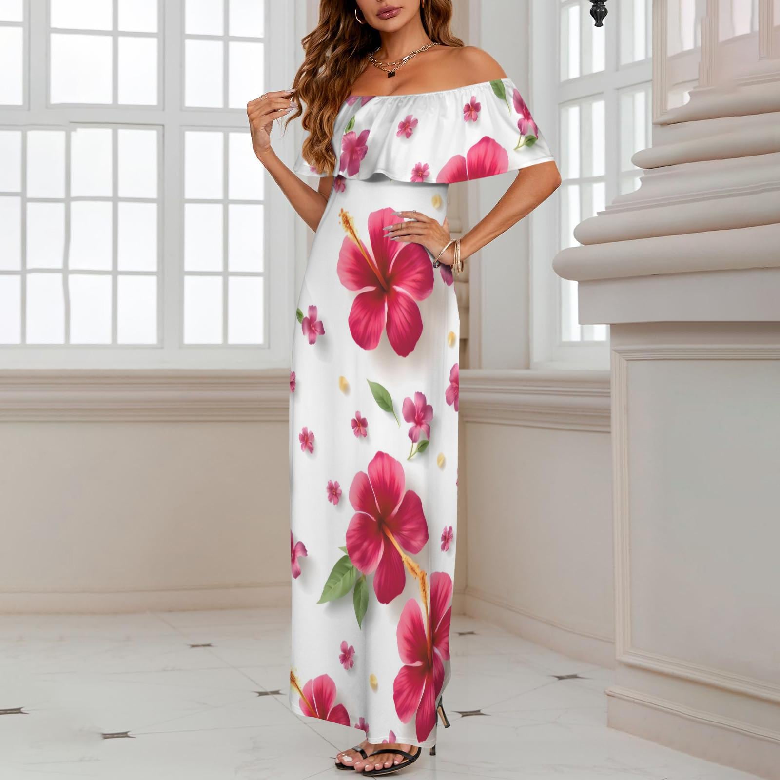 659 Animal print exotic Hawaii dress
