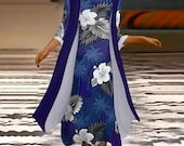Long Dress 2 Piece Set - Hawaiian Dress Polynesian, Comfortable Summer Fashion, Graduation  Prom & Summer Styles S-5X Plus Sizes P