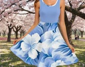 Midi Wrap Tank Dress with Pockets – Sleeveless Summer Sundress for Women, Casual Everyday Style, XS–4XL Plus Size