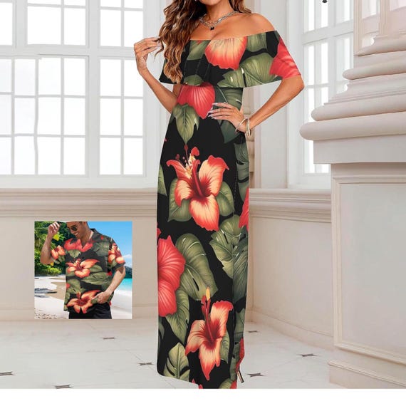 green emerald velvet dress Womens Dresses Tropical Wedding Guest Dress Skirts for Women Plus Size  Dresses for Curvy Women Beach Dress for Wedding Guest Floral Maxi Dress  Floral Dress Plus Size Maxi Dress at Amazon Women's main image 0