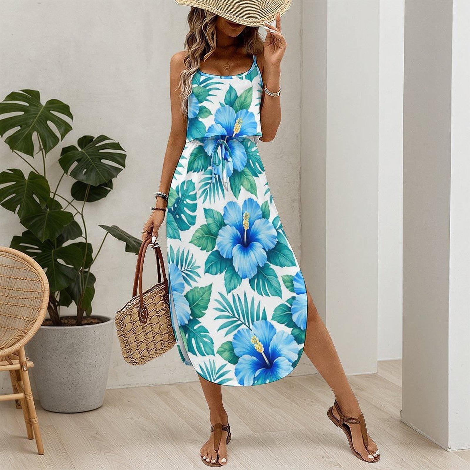 plus size dress for beach wedding guest Mismatched Elegant Plus Size Long Bridesmaid Dresses, Beach Wedding Gu –  bridalsew main image 1