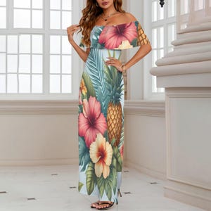 Floral Luau Dress - Etsy