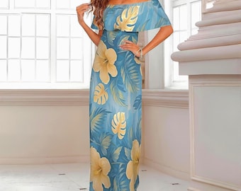 Vintage 70's Nani of Hawaii, Dress, Sleeveless (M) - Etsy