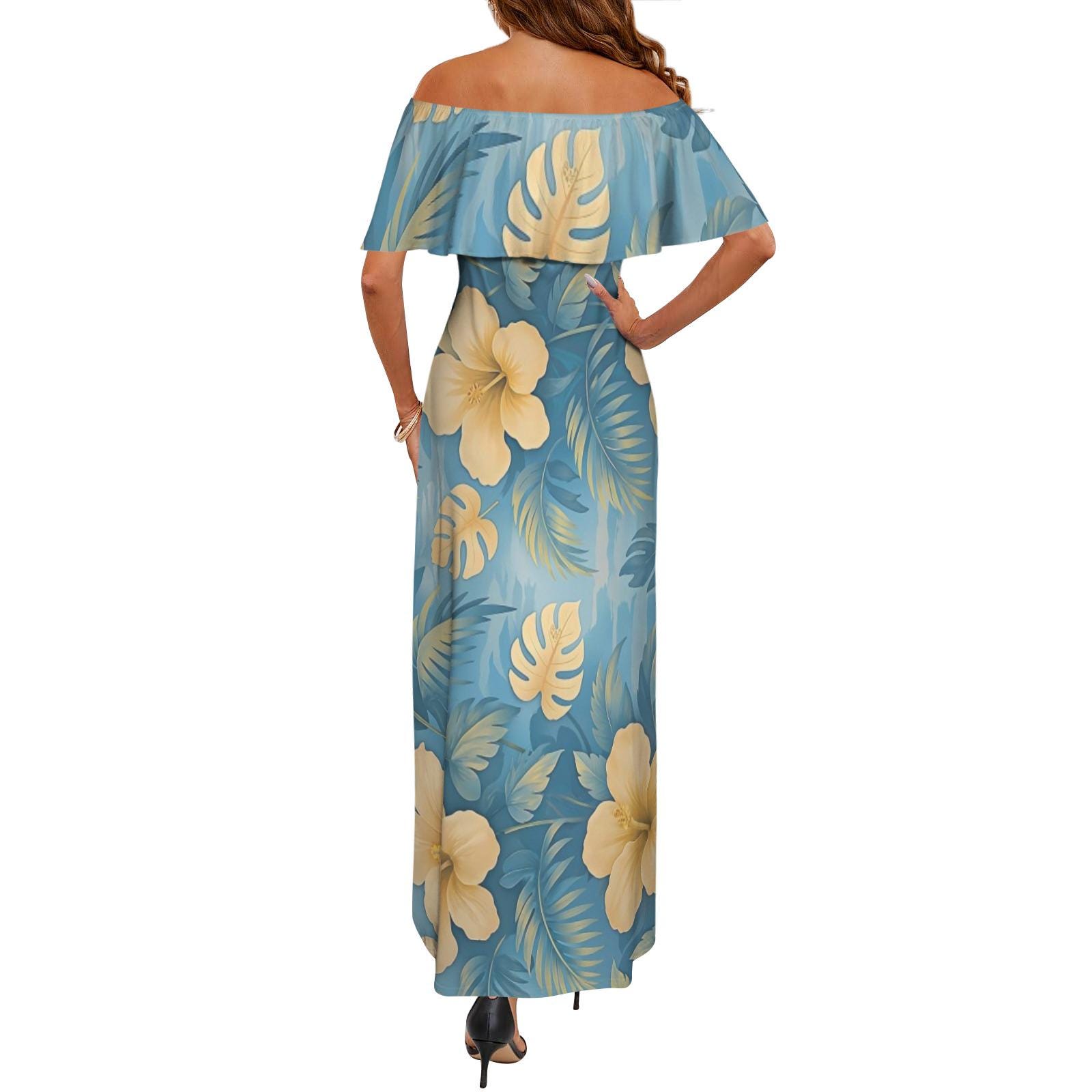 Beach Party Lavahut Hawaiian Dress For Female Hawaii Aloha Gifts>WOMEN>Mid-Length>Hawaiian Dress Fern Beach Party Lavahut Hawaiian Dress For Female Hawaii Aloha Gifts>WOMEN>Mid-Length>Hawaiian Dress Fern