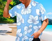 Custom Hawaiian Aloha Shirt – Tropical Beach Shirt for Men & Women, Vacation Outfit S-5X