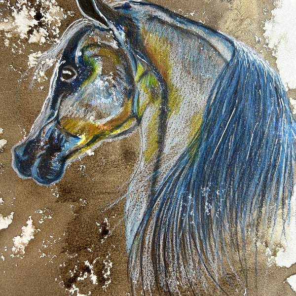 The Blue Roan Horse