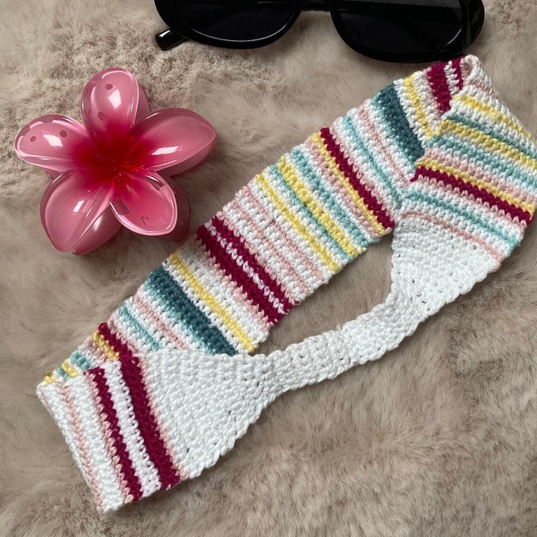 summer headband | crochet pattern german