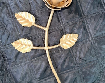 Metal Rose Hand Crafted