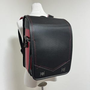 Mochila escolar clásica japonesa Randoseru | Mochila escolar clásica negra