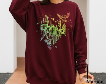 Moletom da Casa da Escola de Magia, Camiseta da Escola de Magia