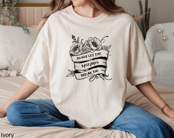 Feminist Slogan Shirt: Anti Maga Comfort Colors Tee