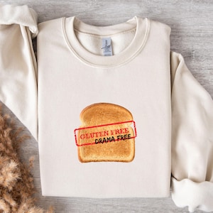 Gluten Free Sweatshirt: Funny Celiac Hoodie, Vintage Style